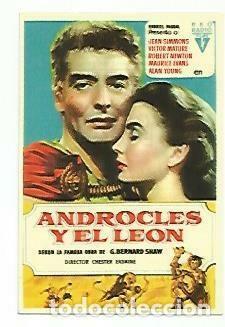Postcards: CALENDARIO 2617: Androcles y el leon - NULL