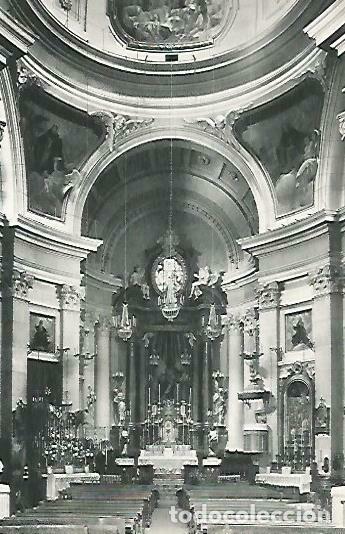 Postkarten: LAMINA 14418: Interior de la iglesia de San Marcos, Madrid - Lorenzo Lopez Sancho, dibujos de Go&ntilde;i