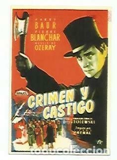 Cartes Postales: CALENDARIO 2726: Crimen y castigo - NULL