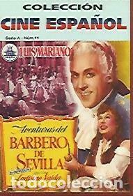 Postales: CALENDARIO 2479: Aventuras del barbero de Sevilla - NULL