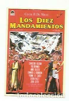 Cartoline: CALENDARIO 2742: Los diez mandamientos - NULL