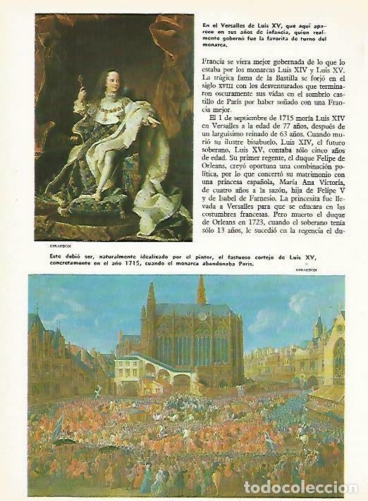 Postales: LAMINA 14794: Luis XV de ni&ntilde;o - VVAA