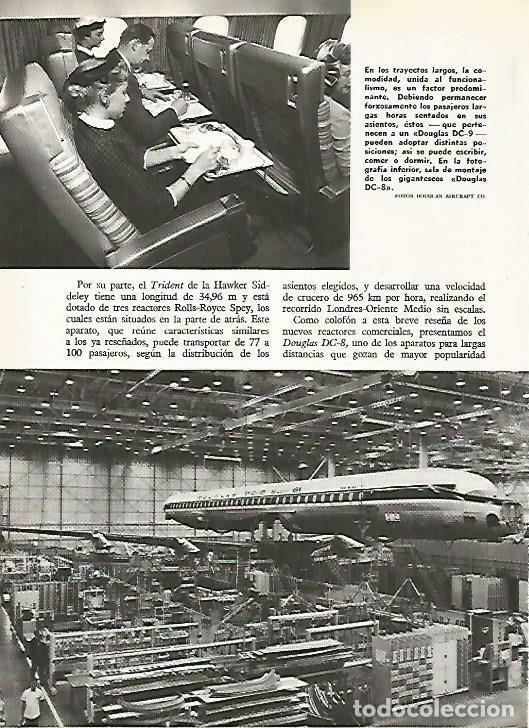 Postais: LAMINA 14806: Montaje e interior de un Douglas DC-9 - VVAA
