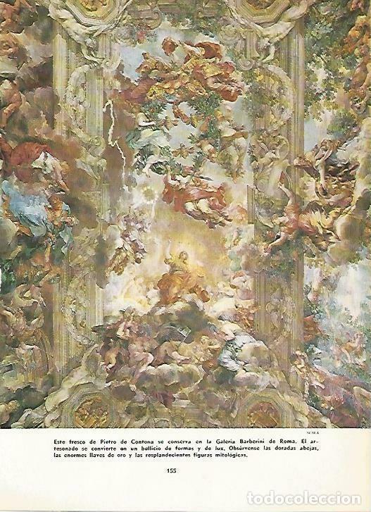 Postais: LAMINA 14865: Fresco de Pietro de Contona en Roma - VVAA