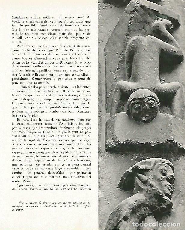 Postcards: LAMINA 14620: Detalle de la iglesia de Betren - Estanislau Torres. Fotografias de Francesc Catala Ro