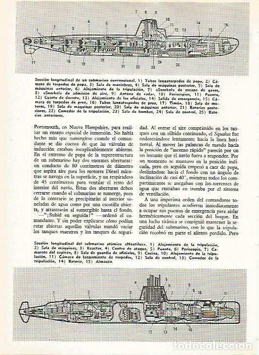 Postcards: LAMINA 14780: Seccion de submarino - VVAA