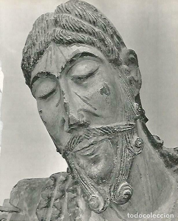 Postkarten: LAMINA 14621: Detalle del Santo Cristo de Medio Aran - Estanislau Torres. Fotografias de Francesc Ca