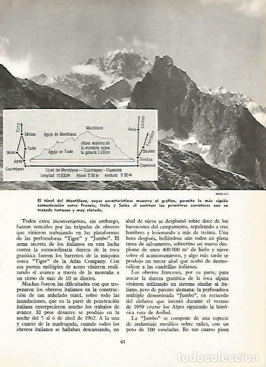 Postkarten: LAMINA 14766: El tunel del Motblanc - VVAA