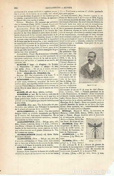 Postkarten: LAMINA ESPASA 33861: Gabriel Alomar - Varios