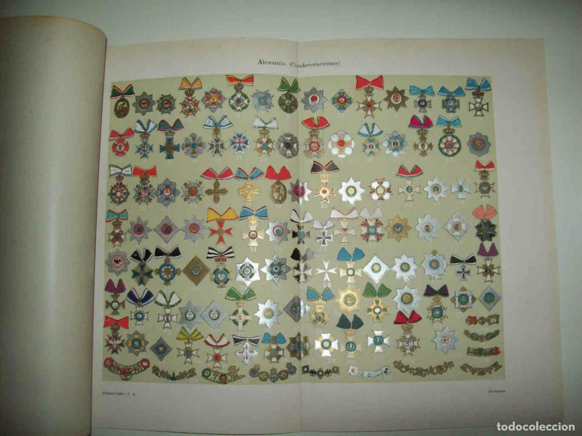 Postcards: LAMINA ESPASA 33696: Condecoraciones de Alemania - Varios