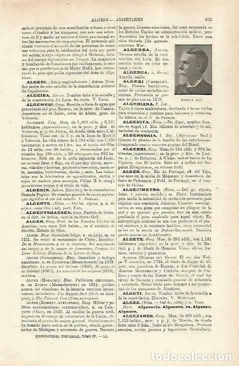 Postcards: LAMINA ESPASA 33792: Russell A. Algar - Varios