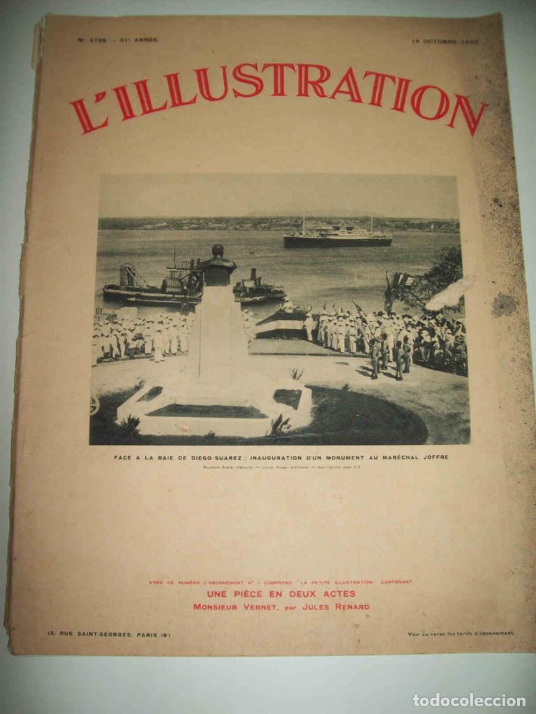 Postales: LAMINA 15151: Portadad de L'Illustration, numero 4728 del 14 de octubre de 1933 - VVAA