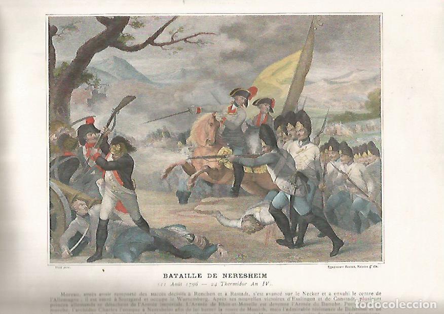 Postales: LAMINA 15189: Batalla de Neresheim. 1796 - VVAA