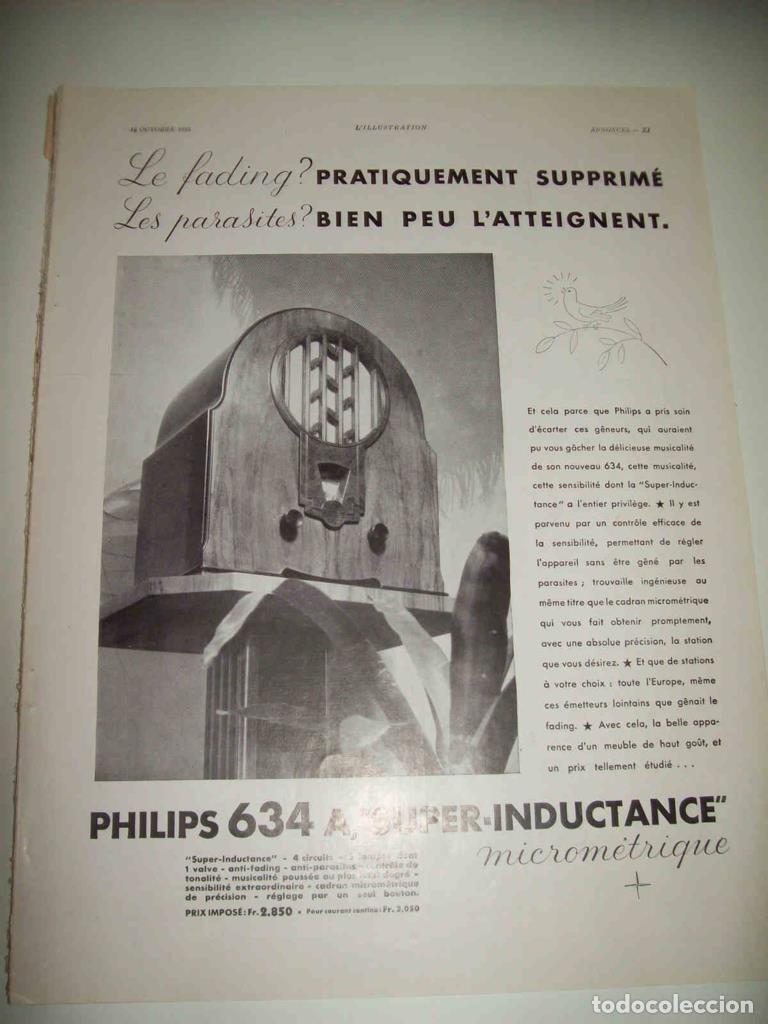 Postales: LAMINA 15157: Publicidad de Philips 634A - VVAA