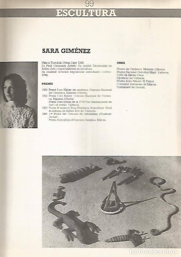 Postales: LAMINA 15264: Esculturas de Sara Gimenez - VVAA