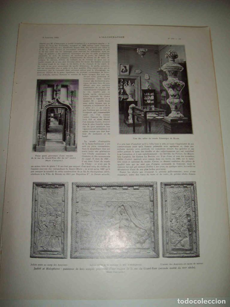 Cartes Postales: LAMINA 15044: Salas del Museo de Rouen - VVAA