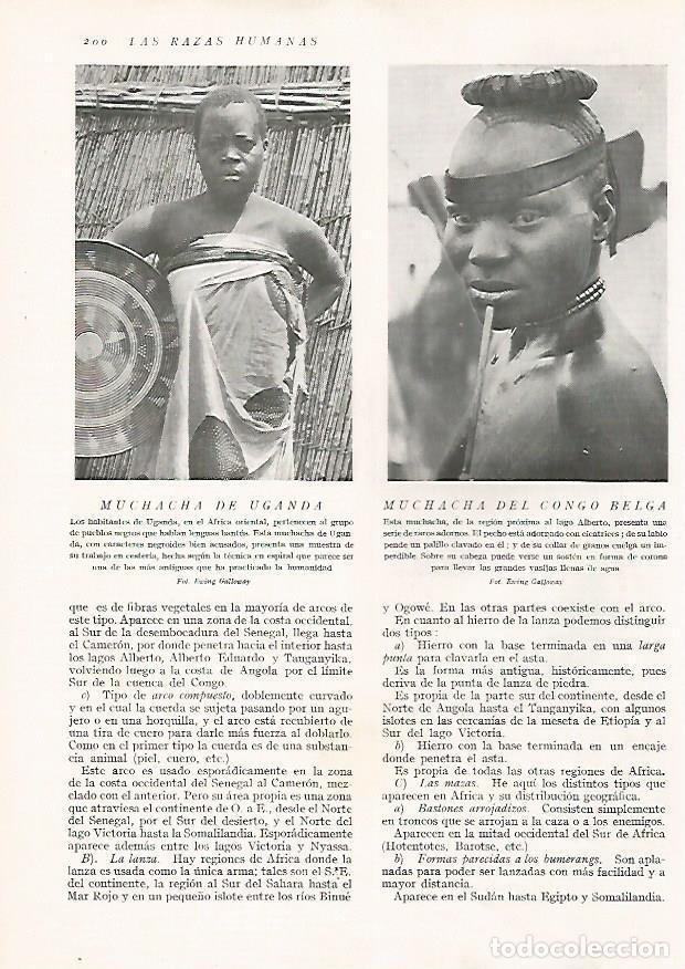 Postkarten: LAMINA 15654: Chicas de Uganda y del Congo - Director: Pedro Bosch Gimpera