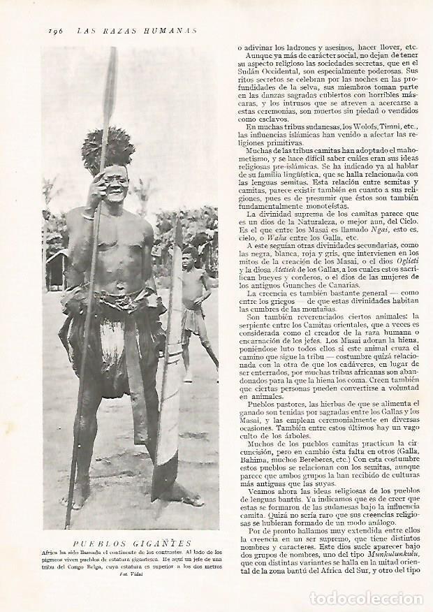 Postkarten: LAMINA 15652: Jefe de una tribu del Congo - Director: Pedro Bosch Gimpera