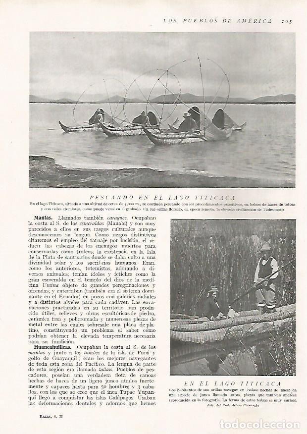 Postkarten: LAMINA 15598: Pesca en el lago Titicaca - Director: Pedro Bosch Gimpera