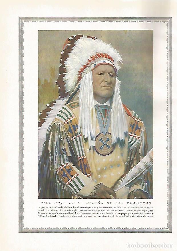 Cartoline: LAMINA 15544: Piel Roja de las praderas - Director: Pedro Bosch Gimpera