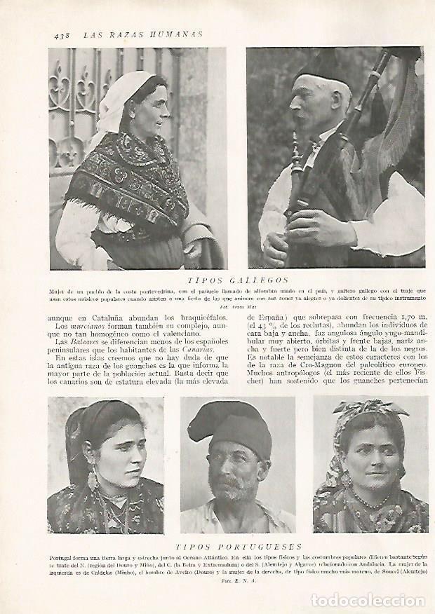 Cartoline: LAMINA 15807: Hombres y mujeres de Galicia y Portugal - Director: Pedro Bosch Gimpera