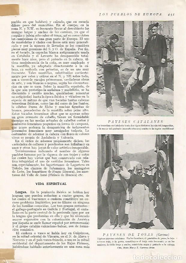 Cartoline: LAMINA 15543: Payeses de Catalunya - Director: Pedro Bosch Gimpera