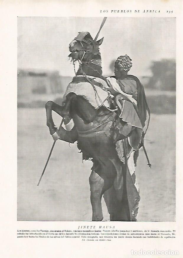 Postcards: LAMINA 15678: Jinete Hausa - Director: Pedro Bosch Gimpera