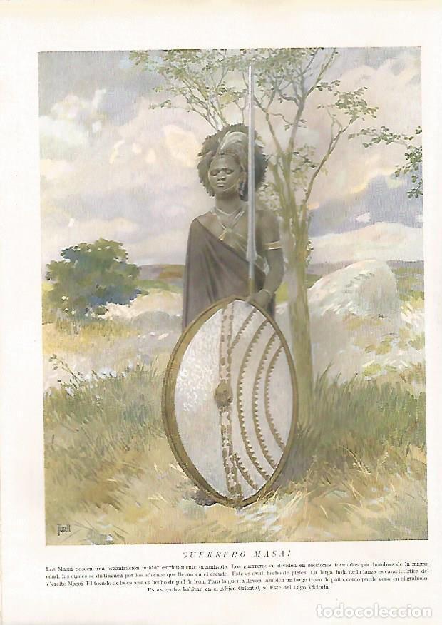 Postcards: LAMINA 15705: Guerrero masai - Director: Pedro Bosch Gimpera