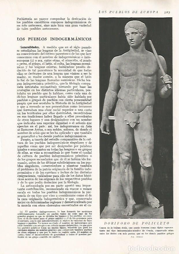 Cartoline: LAMINA 15731: Doriforo de Policleto - Director: Pedro Bosch Gimpera