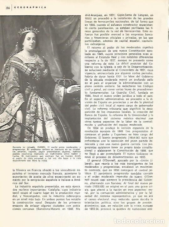 Postkarten: LAMINA 15275: Isabel II de Espa&ntilde;a - Varios