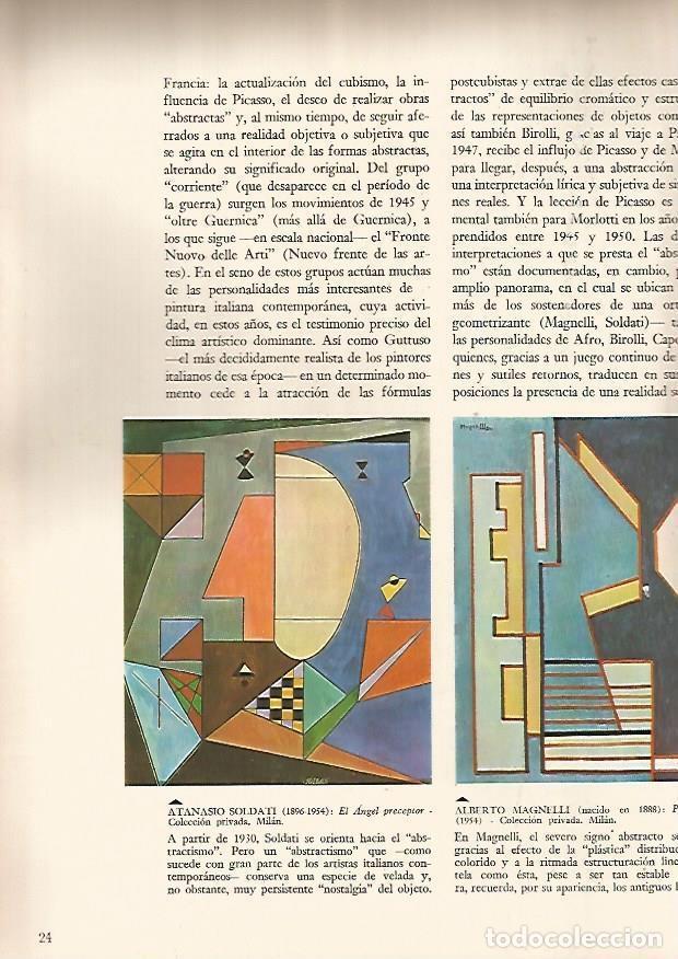 Postkarten: LAMINA 15917: El Angel perceptor, por A. Sodati y Progresion, por A. Magnelli - Varios