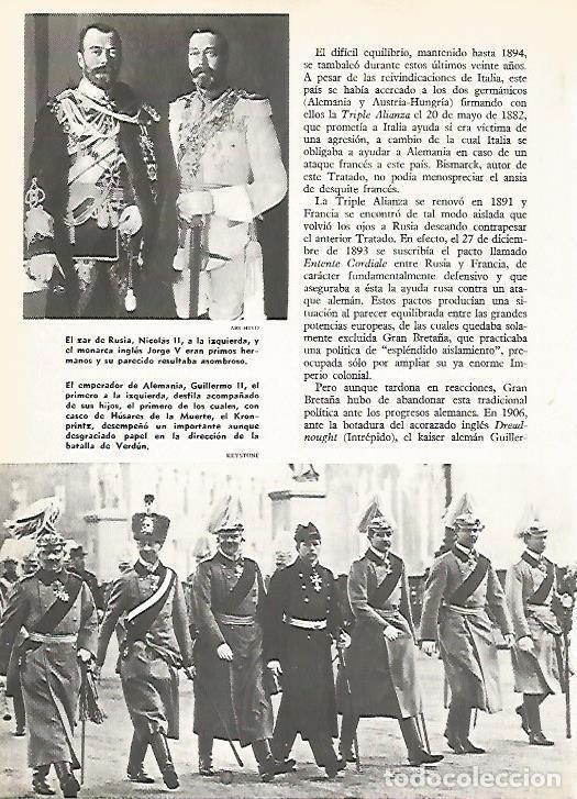 Cartoline: LAMINA 16229: El zar Nicolas II y Jorge V. El emperador Guillermo II de Alemania - Varios