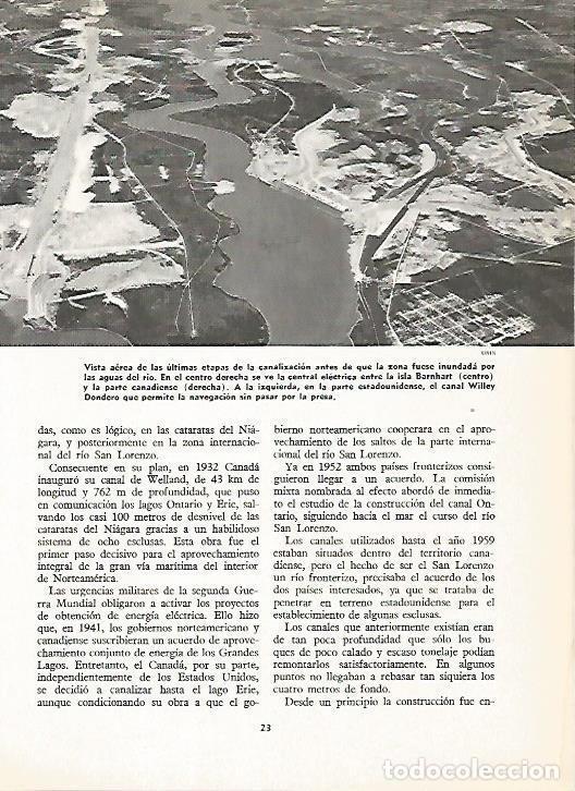 Cartoline: LAMINA 16226: Vista aerea de la canalizacion del rio San Lorenzo - Varios