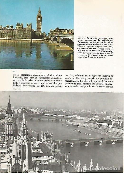 Cartoline: LAMINA 16205: Big Ben y vista de Londres - Varios