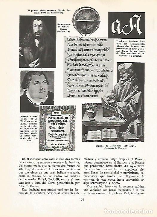 Postales: LAMINA 16128: M. Lutero, Erasmo de Rotterdam y M. Behaim - Varios