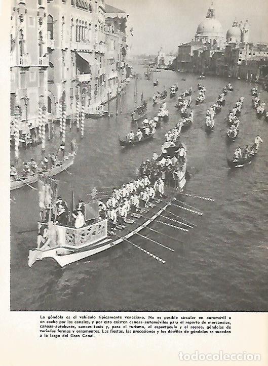 Postcards: LAMINA 16167: Gondolas en Venecia - Varios