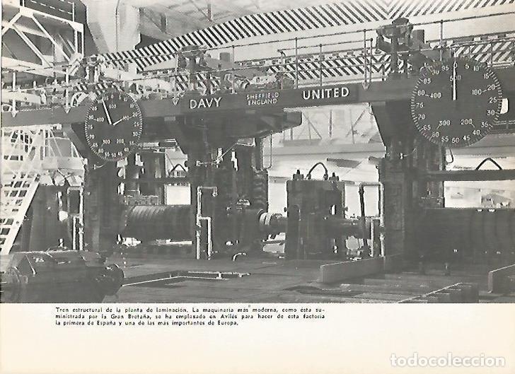 Postcards: LAMINA 16160: Tren de la planta de laminacion, Aviles - Varios