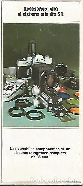 Postcards: LAMINA 16094: Instrucciones de accesorios para sistema Minolta - Varios