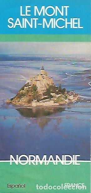 Postales: LAMINA 16084: Diptico de Le Mont Saint Michel, Francia - Varios