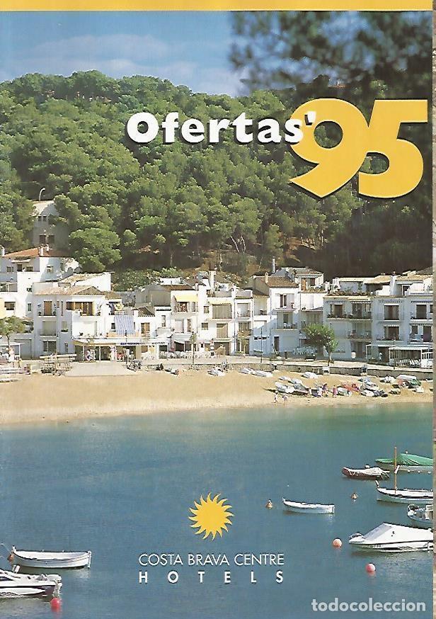 Postales: LAMINA 16090: Publicidad de los hoteles de la Costa Brava - Varios