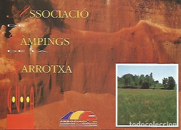 Postales: LAMINA 16085: Librillo de la Associacio de Campings de la Garrotxa, Girona - Varios