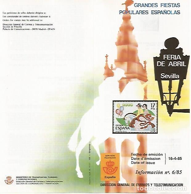 Postales: DIPTICO 16433: Feria de Abril de Sevilla - Varios