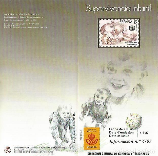 Cartes Postales: DIPTICO 16338: Superviencia infantil - Varios