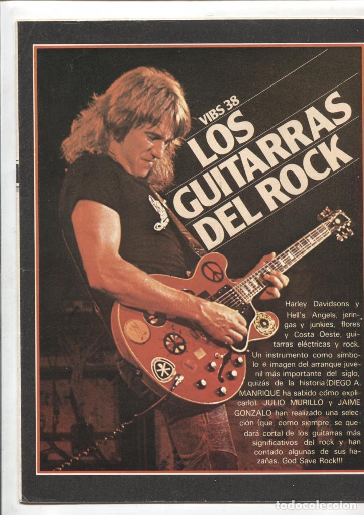 Cartes Postales: Vibraciones: articulo sobre Los guitarras del Rock -