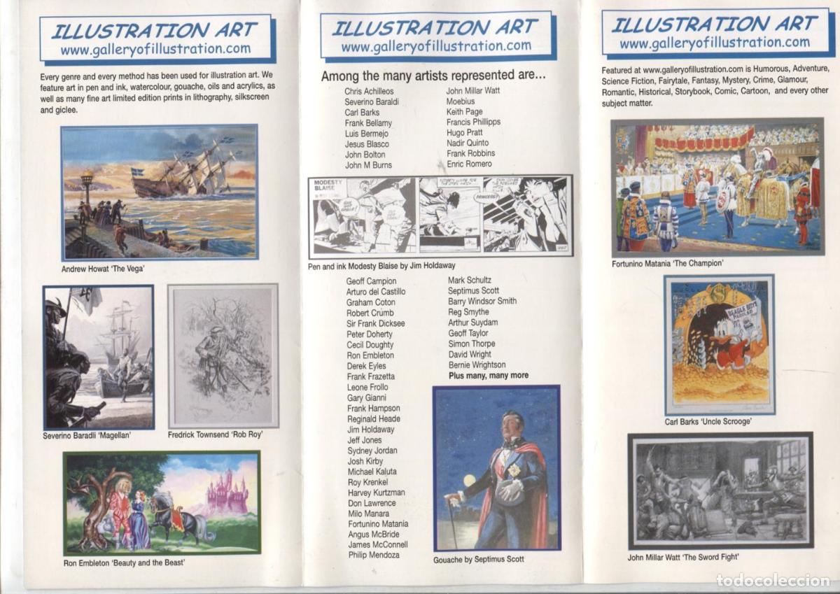 Postales: Triptico Gallery of Illustration de Londres - NULL - Foto 1