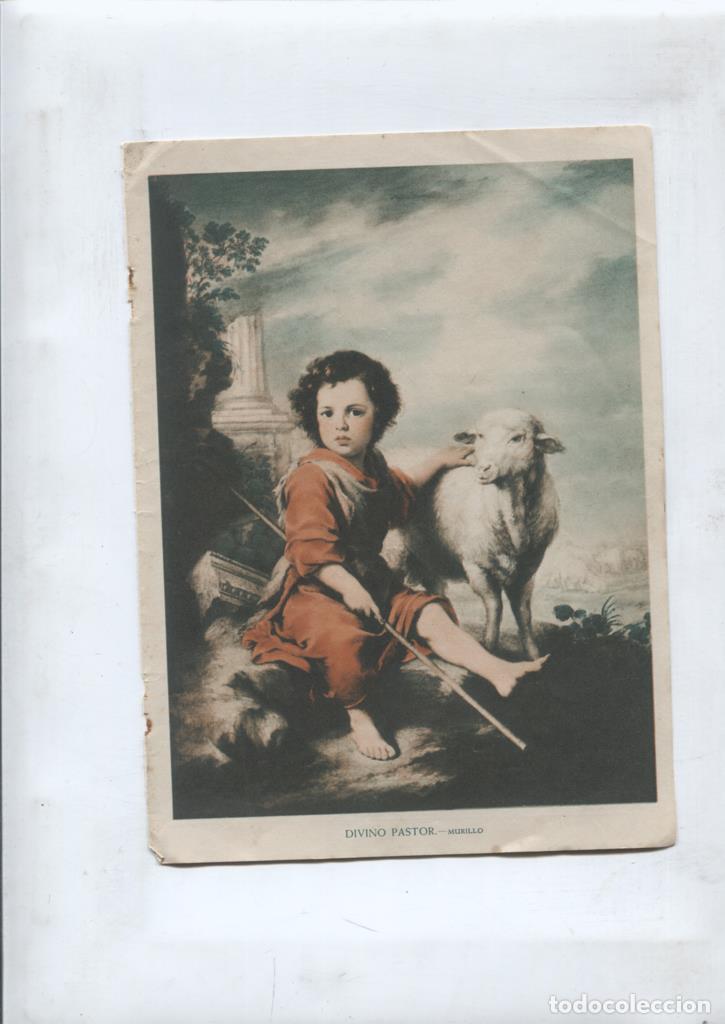 Postais: Vida y Luz: Estampa religiosa numerada 27: Divino Pastor de Murillo - Varios