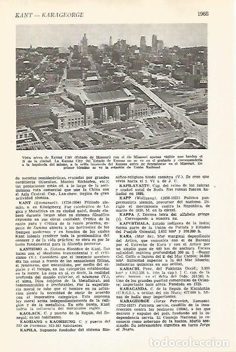 Postkarten: LAMINA VOX 16834: Vista aerea de Kansas City - Varios