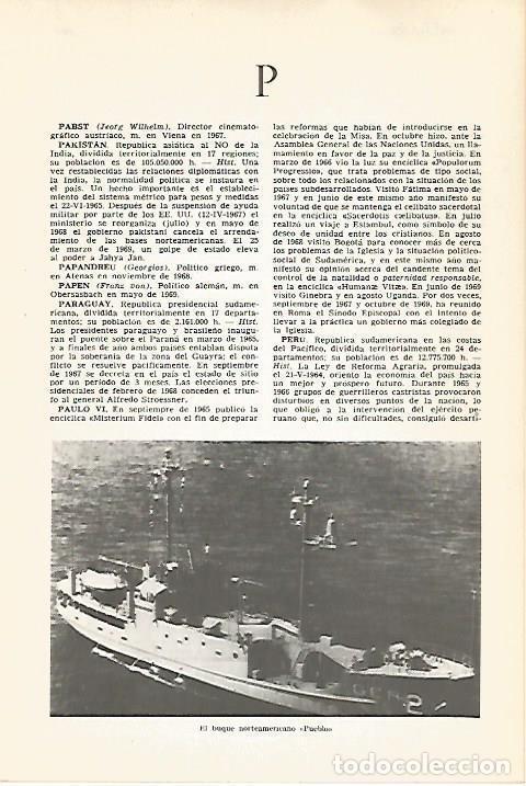 Cartes Postales: LAMINA VOX 16820: El buque Pueblo - Varios