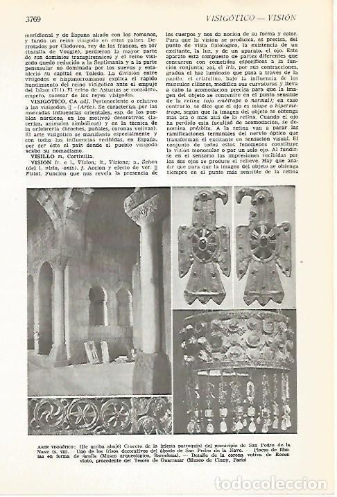 Cartes Postales: LAMINA VOX 16783: Arte visigotico - Varios