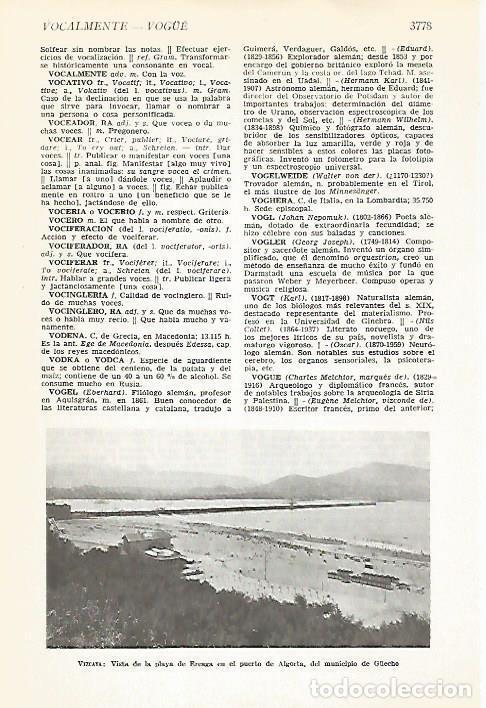 Cartes Postales: LAMINA VOX 16787: Playa de Ereaga en Guecho, Vizcaya - Varios